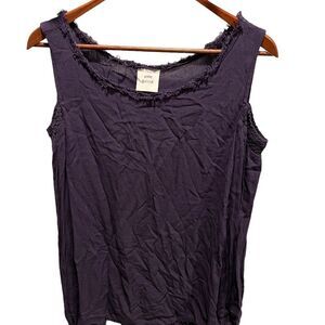 Knox Rose purple/grey off the shoulder top women’s medium